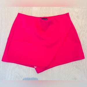 Hot pink skirt